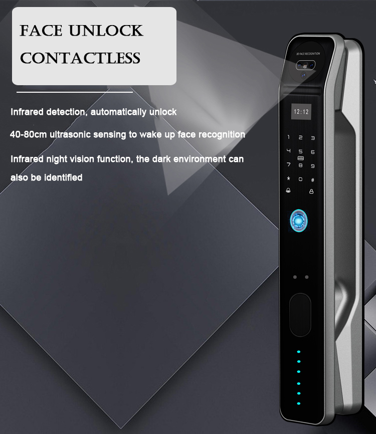 Fingerprint Automatic 3D Face Unlcok YFFW-D2B