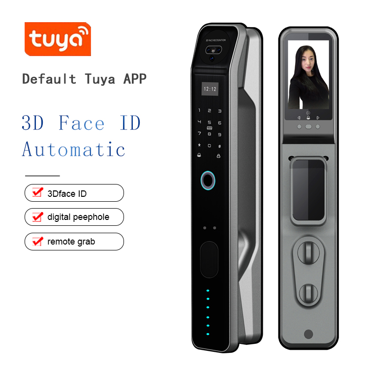 Zigbee 3D Face Russian Lauguage Smart Lock YFFZ-D2B