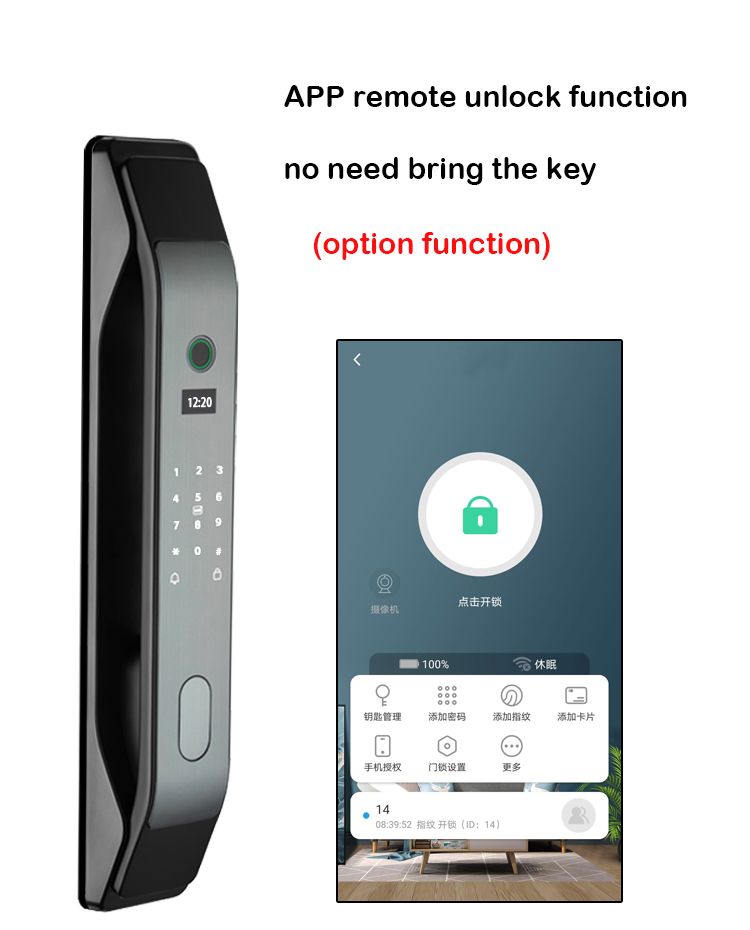 Wifi Economic Automatic Lock YFFW-EL05