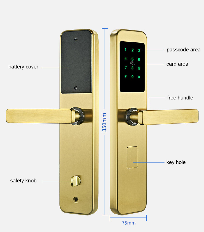 TTLock APP Dual Side Passcode Door Lock YFBF-B335