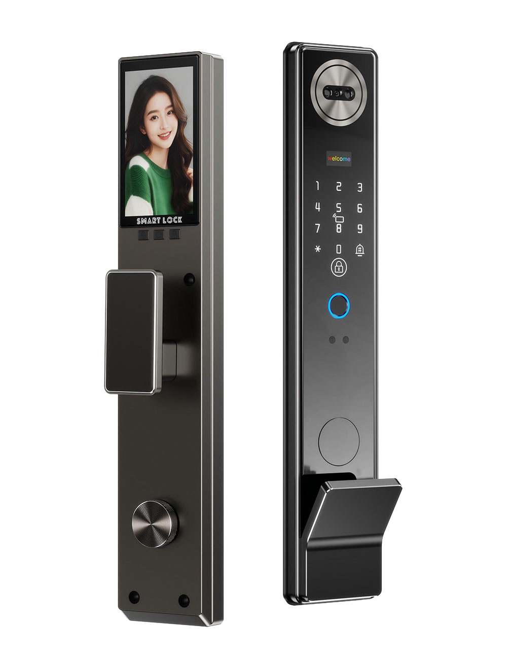 Waterproof Palm Print Intercom Automatic Lock YFFR-C22 Waterproof Palm Print Intercom Automatic Lock YFFR-C22