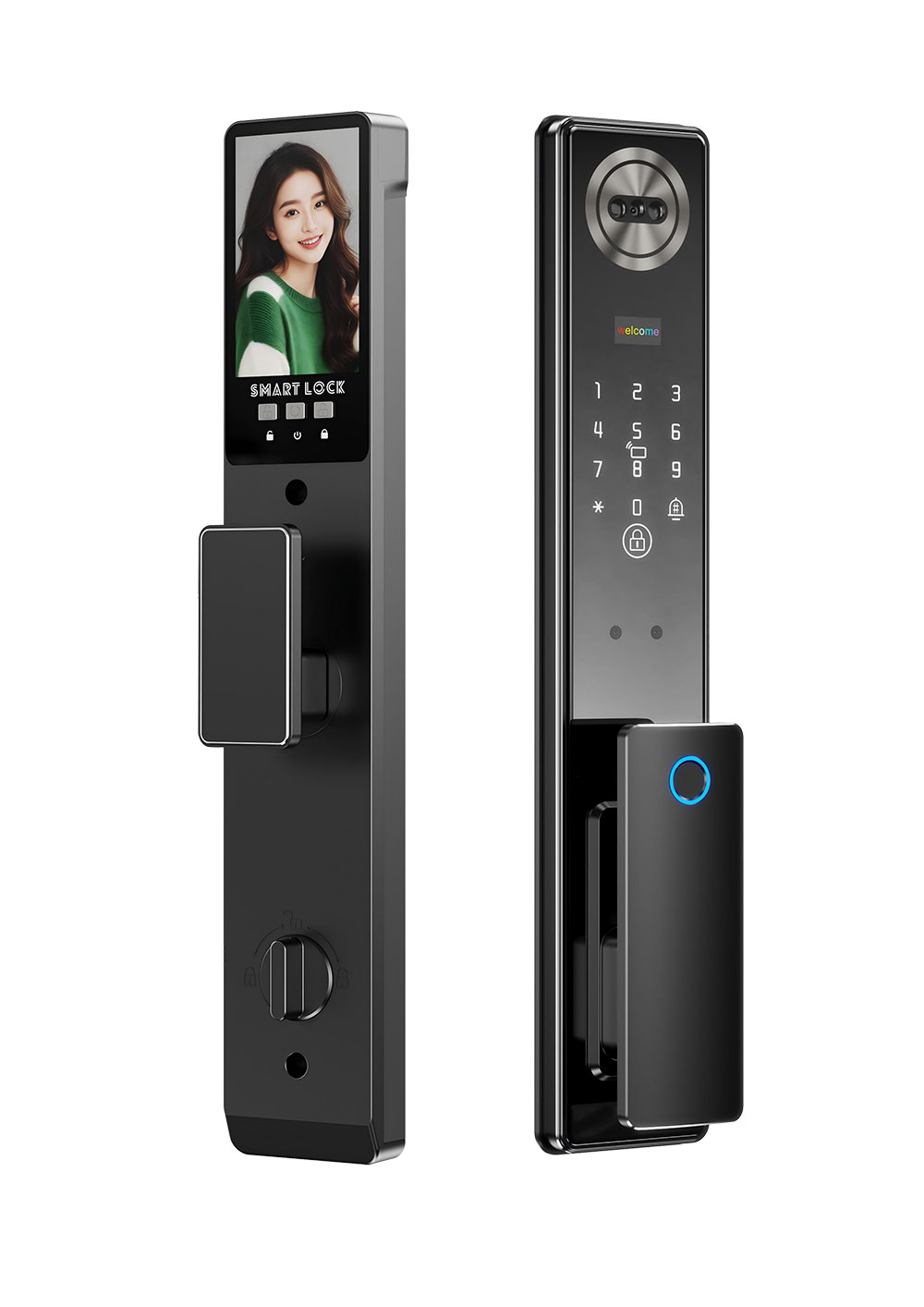 Wishome Or Tuya APP Automatic Intercom Lock YFFR-C10