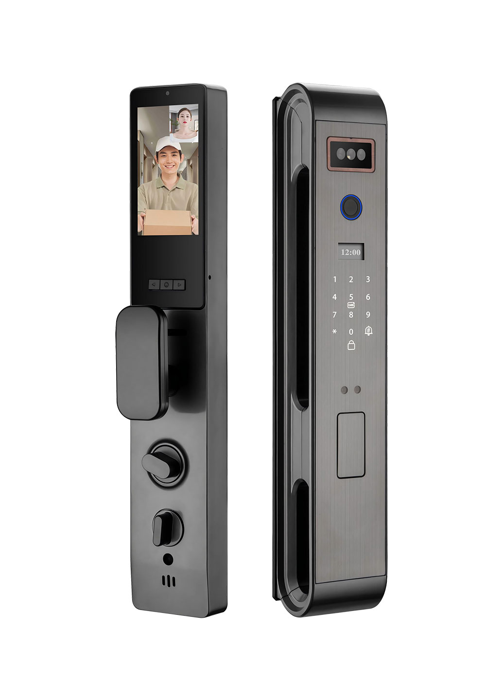 Dual Side Camera Face Unlock Automatic Lock YFFR-S18 Dual Side Camera Face Unlock Automatic Lock YFFR-S18