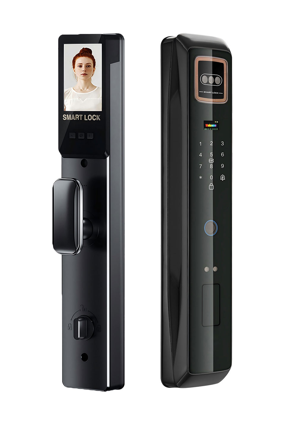 Aluminum Face Recognition Automatic Door Lock YFFR-K27 Aluminum Face Recognition Automatic Door Lock YFFR-K27