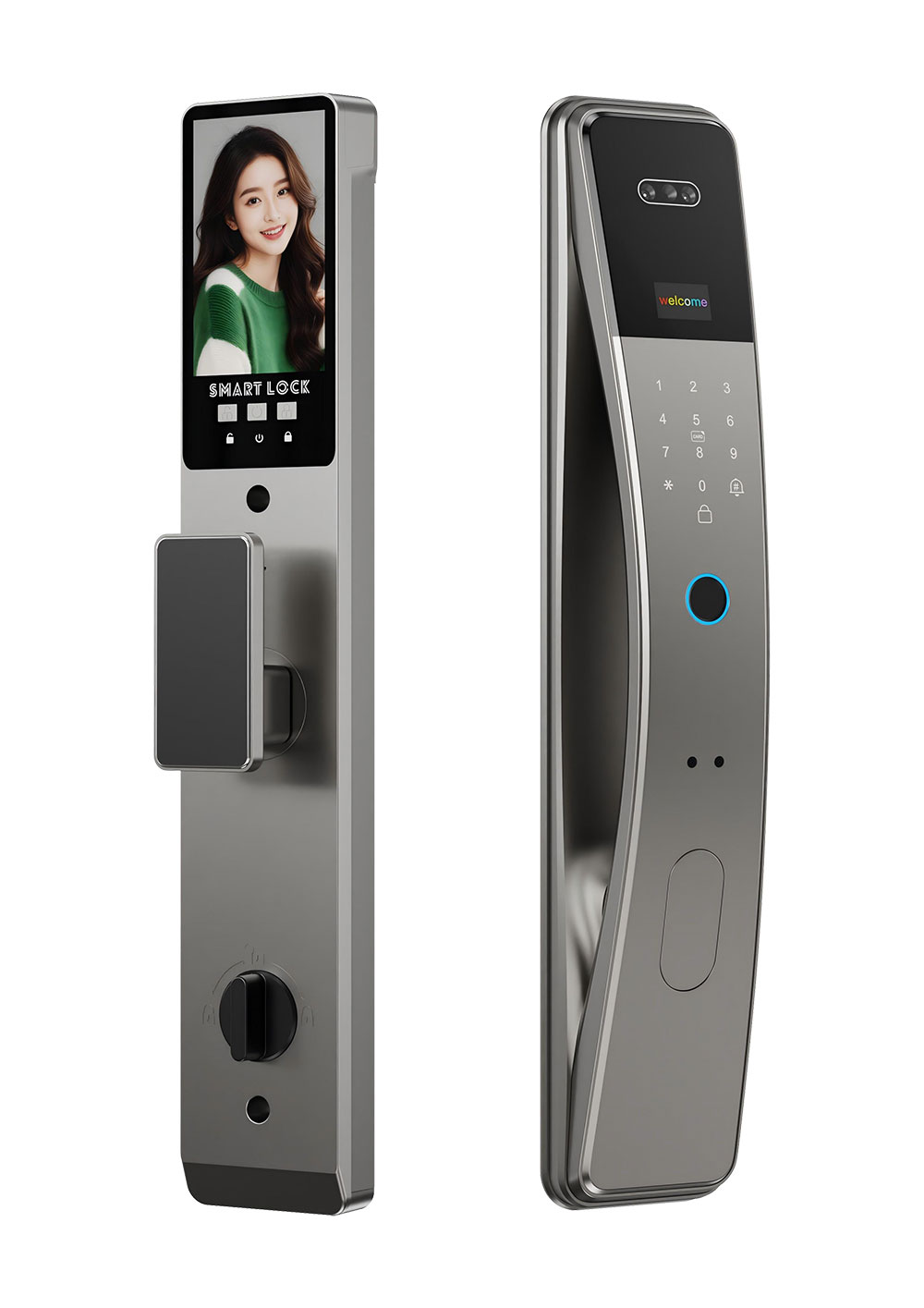 Intercom Face ID Smart Door Lock YFFR-K36S Intercom Face ID Smart Door Lock YFFR-K36S