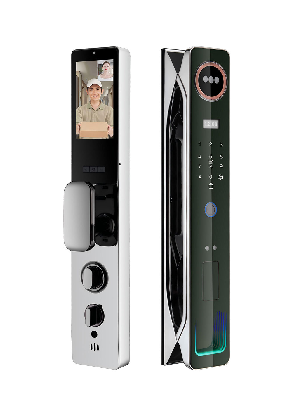 Intercom Fingerprint Door Lock YFFR-Mate10