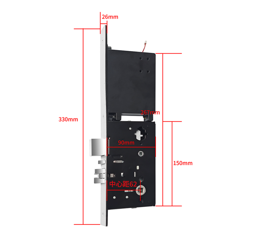 5 Star Hotel Card Door Lock YFH-TS07 5 Star Hotel Card Door Lock YFH-TS07
