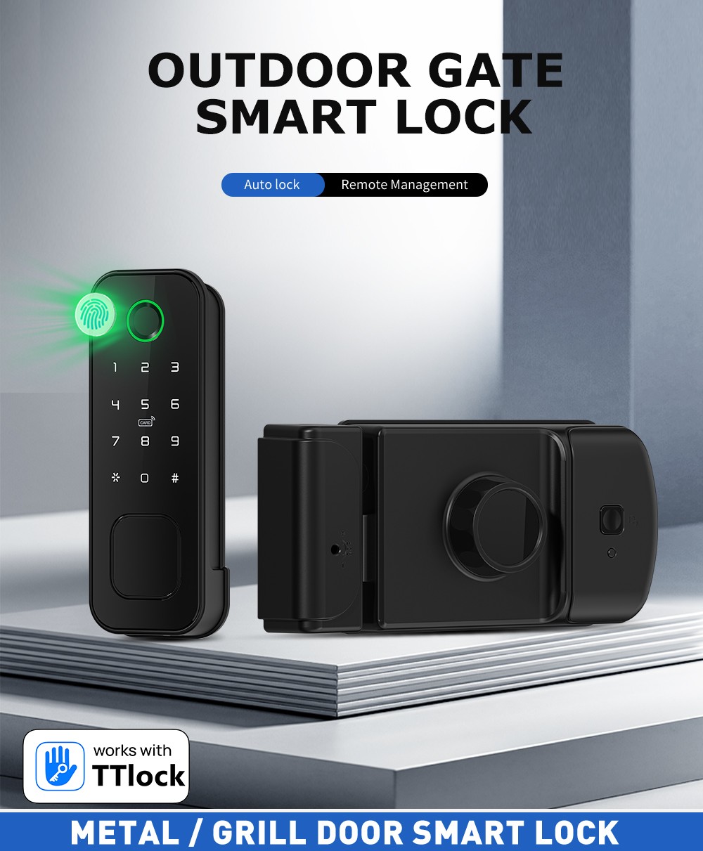 Single Side Waterproof Rim Door Lock YFBF-R1 Single Side Waterproof Rim Door Lock YFBF-R1