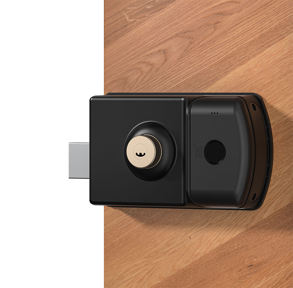 Double Side Waterproof Steel door Rim Lock YFBF-R1 Double Side Waterproof Steel door Rim Lock YFBF-R1