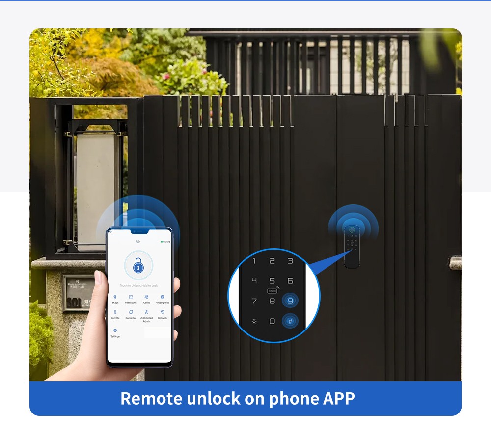 Double Side Waterproof Steel door Rim Lock YFBF-R1 Double Side Waterproof Steel door Rim Lock YFBF-R1