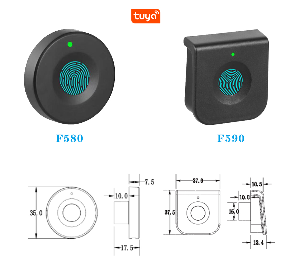Tuya APP Drawer Lock F580 F590