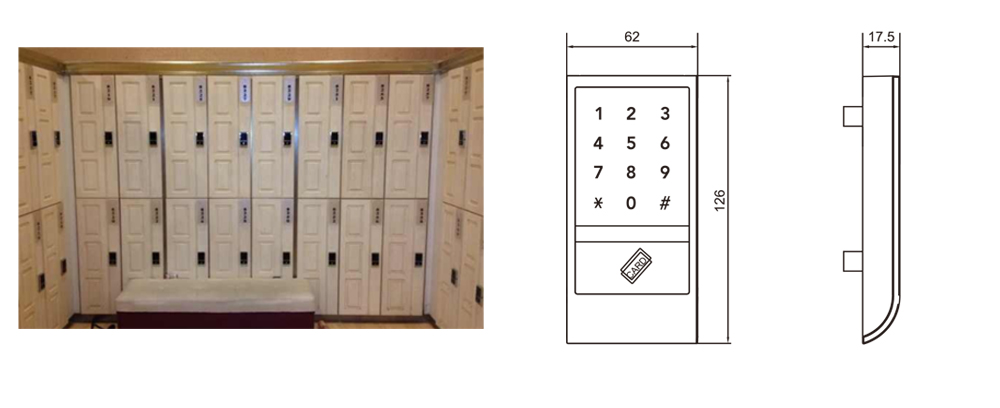 Touch Password Locker Lock P850 Touch Password Locker Lock P850