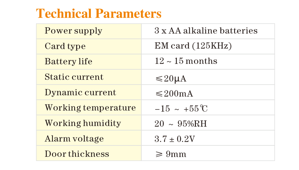 Passcode And Card Combination Locker Lock P890B