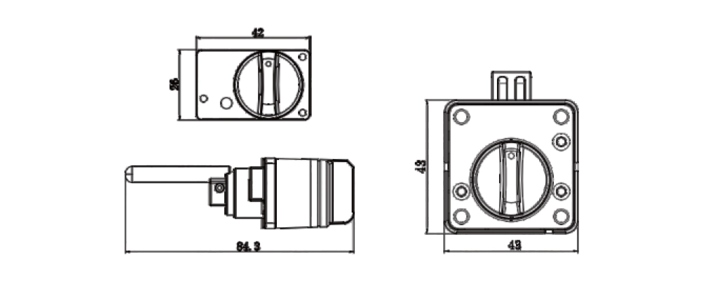 Multi Drawer Passcode Lock P820 P920
