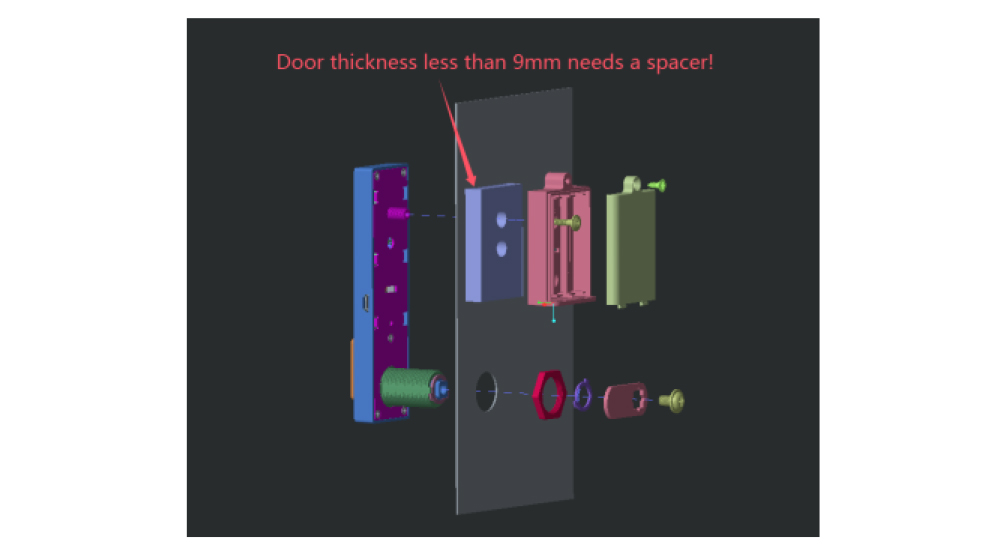 RFID Cam Lock 0830B 0830C