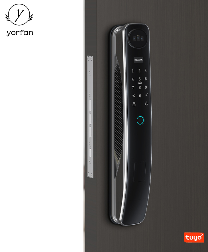 wifi digital door lock YFFW-R1PRO zinc alloy 6068 mortise automatic smart tuya touch panel with 24 hours online service wifi digital door lock YFFW-R1PRO zinc alloy 6068 mortise automatic smart tuya touch panel with 24 hours online service