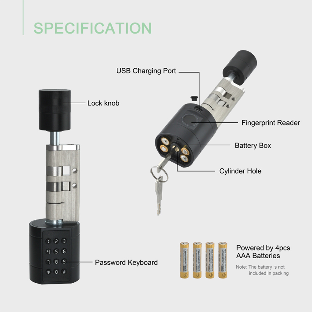 Smart Cylinder Lock YFBF-LY11/YFB-LY11 Smart Cylinder Lock YFBF-LY11/YFB-LY11