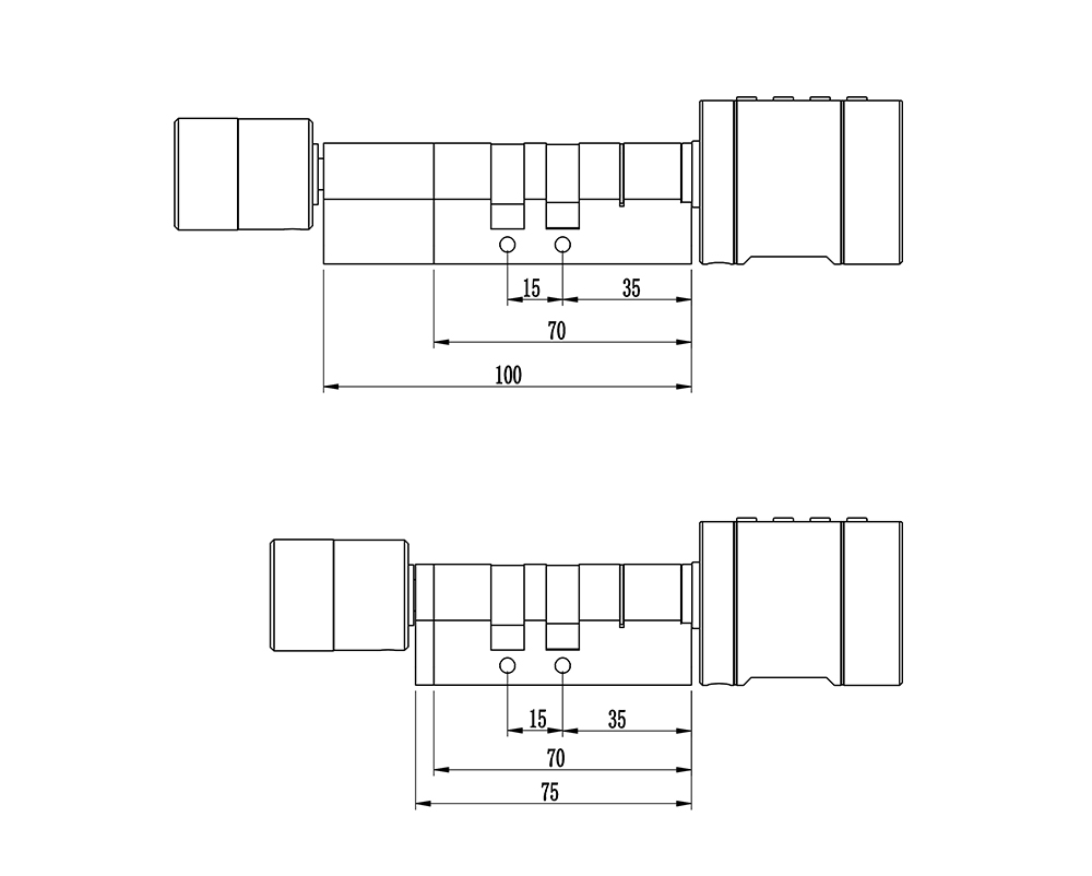 Smart Cylinder Lock YFBF-LY11/YFB-LY11 Smart Cylinder Lock YFBF-LY11/YFB-LY11