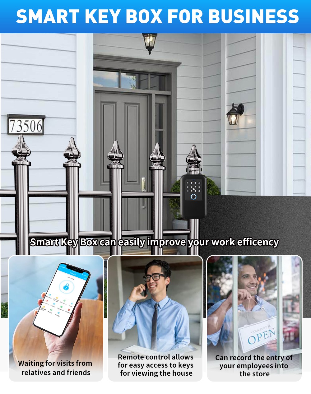 Waterproof Smart Key Storage Box YFBK-K7/YFBK-K7F