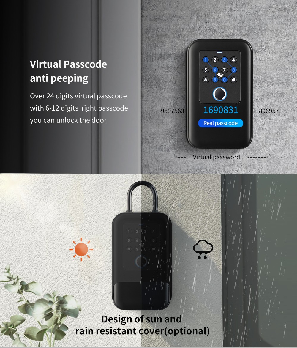 Waterproof Smart Key Storage Box YFBK-K7/YFBK-K7F