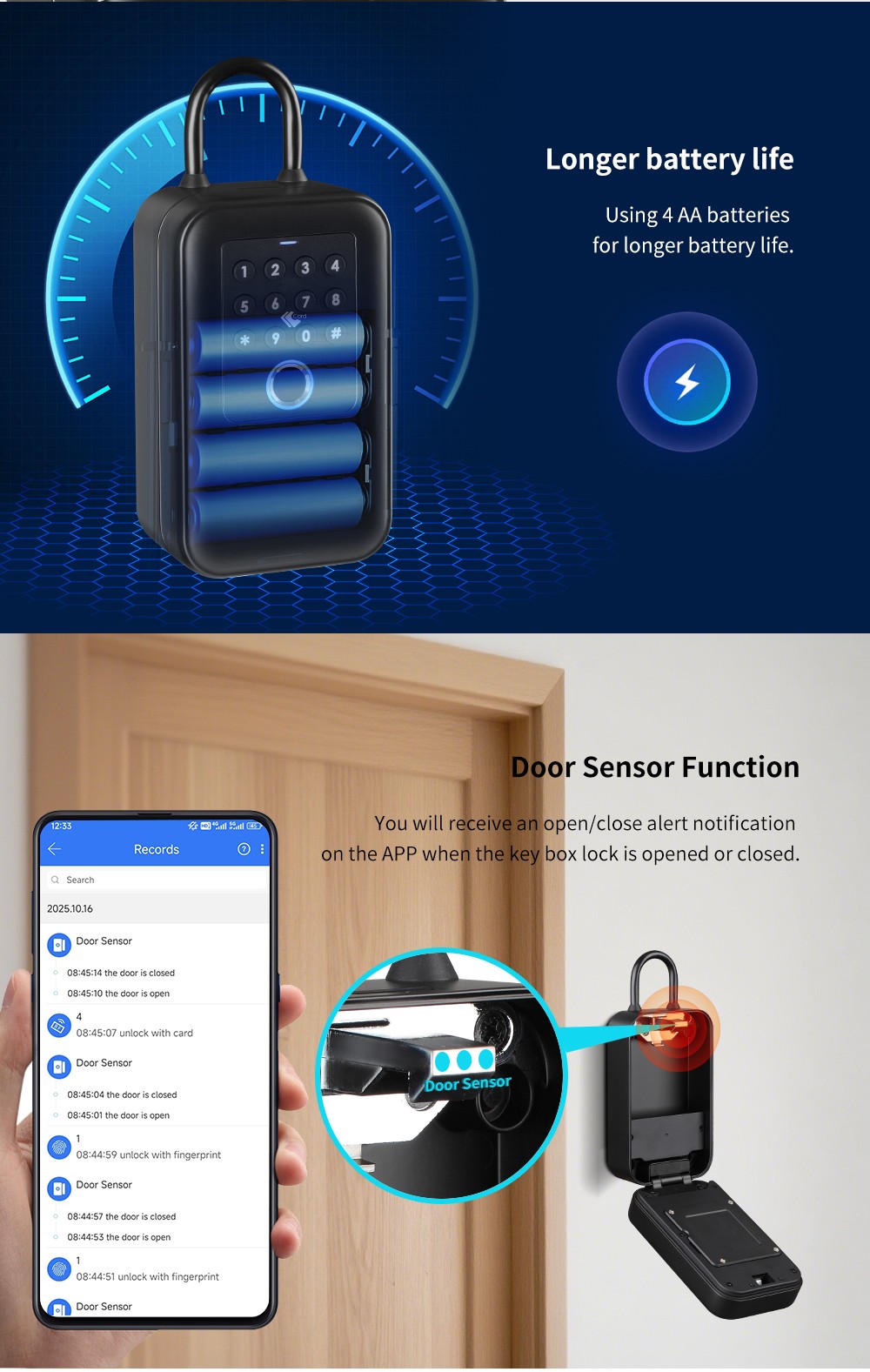 Waterproof Smart Key Storage Box YFBK-K7/YFBK-K7F