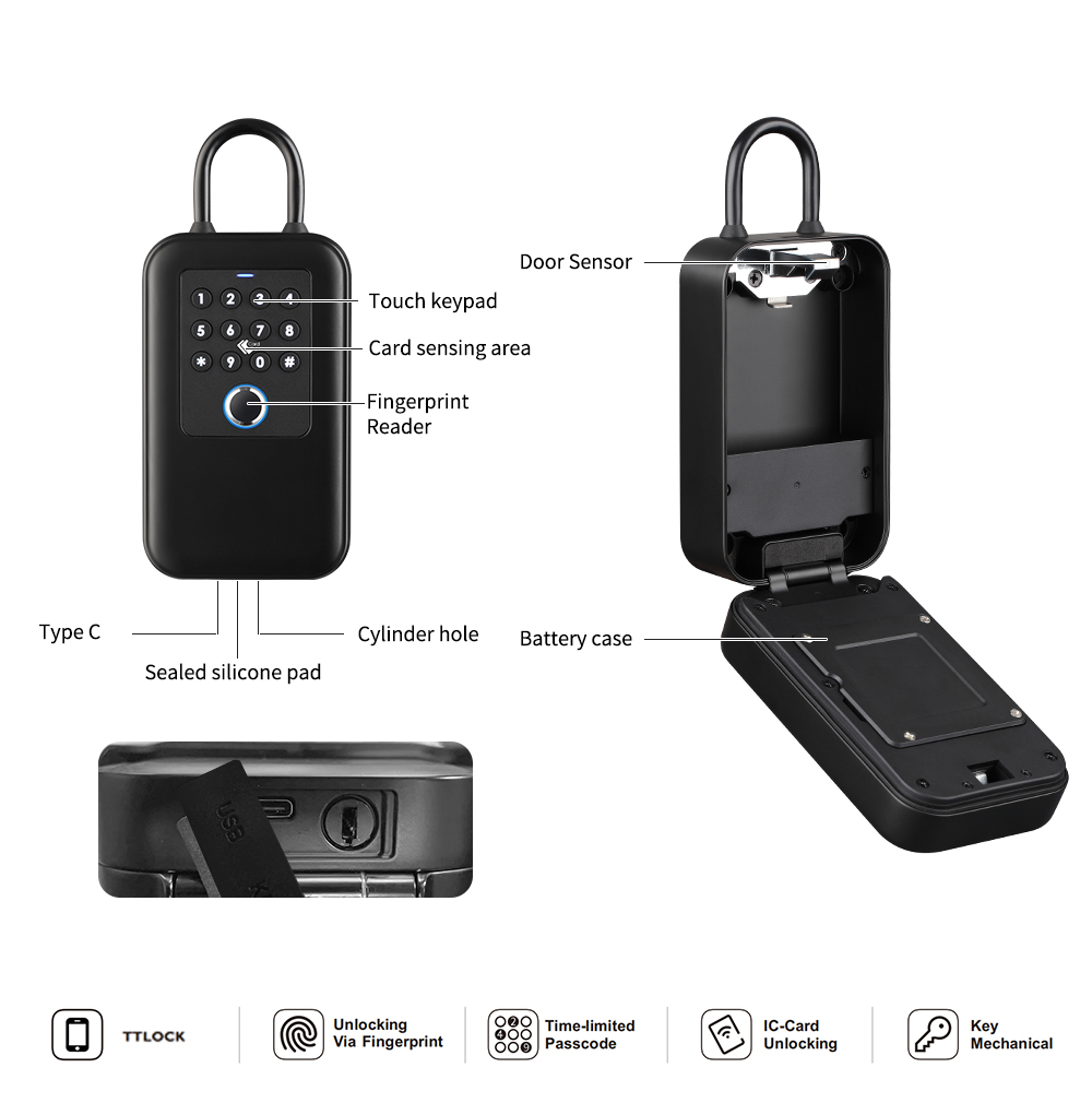 Waterproof Smart Key Storage Box YFBK-K7/YFBK-K7F