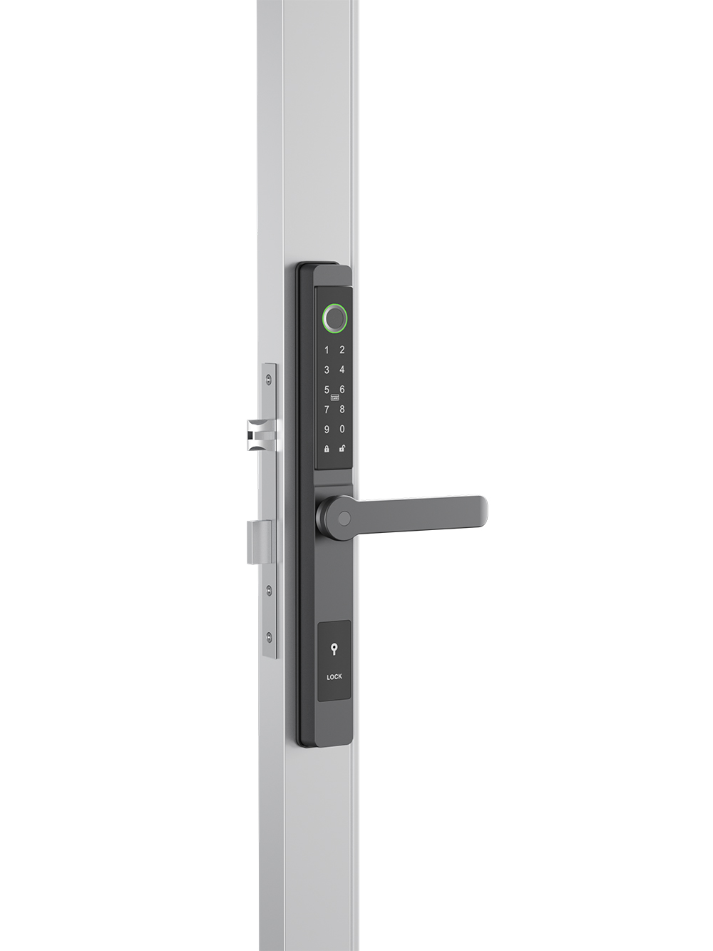PVC Door Slim Fingerprint Lock YFBF-TQ PVC Door Slim Fingerprint Lock YFBF-TQ