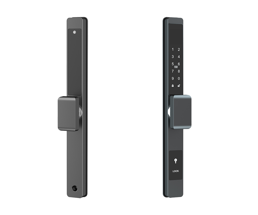 Slim Aluminum PVC Door Bluetooth Lock YFB-DQ/YFF-DQ Slim Aluminum PVC Door Bluetooth Lock YFB-DQ/YFF-DQ