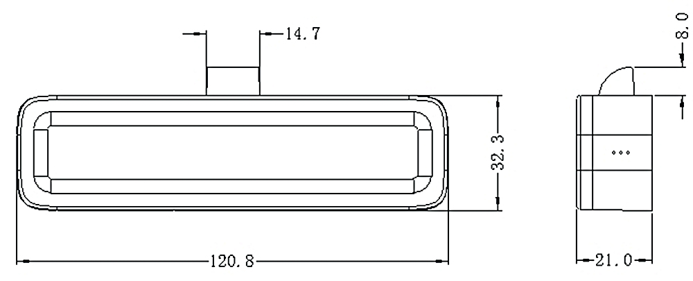 Invisible Mifare Locker Lock D1 Invisible Mifare Locker Lock D1