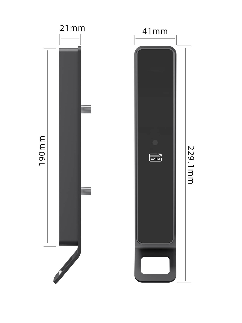 Slim Electronic Locker Lock EM186