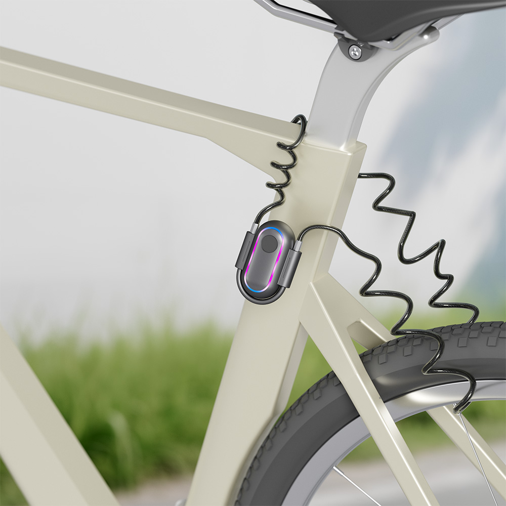 Fingerprint Pad Lock With Differentce CS01