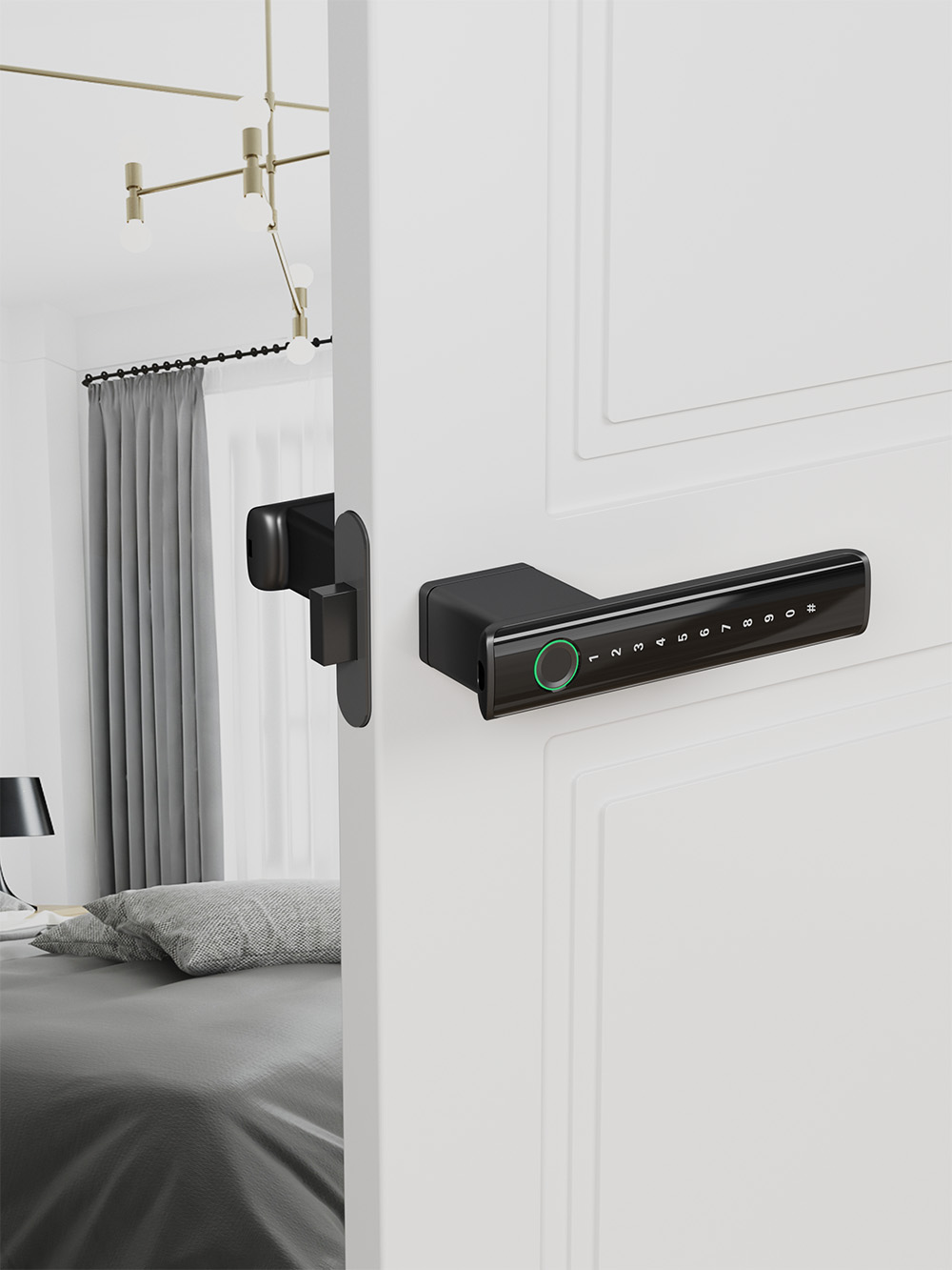 Indoor Magnet Mortise Bluetooth Lock YFBF-2071