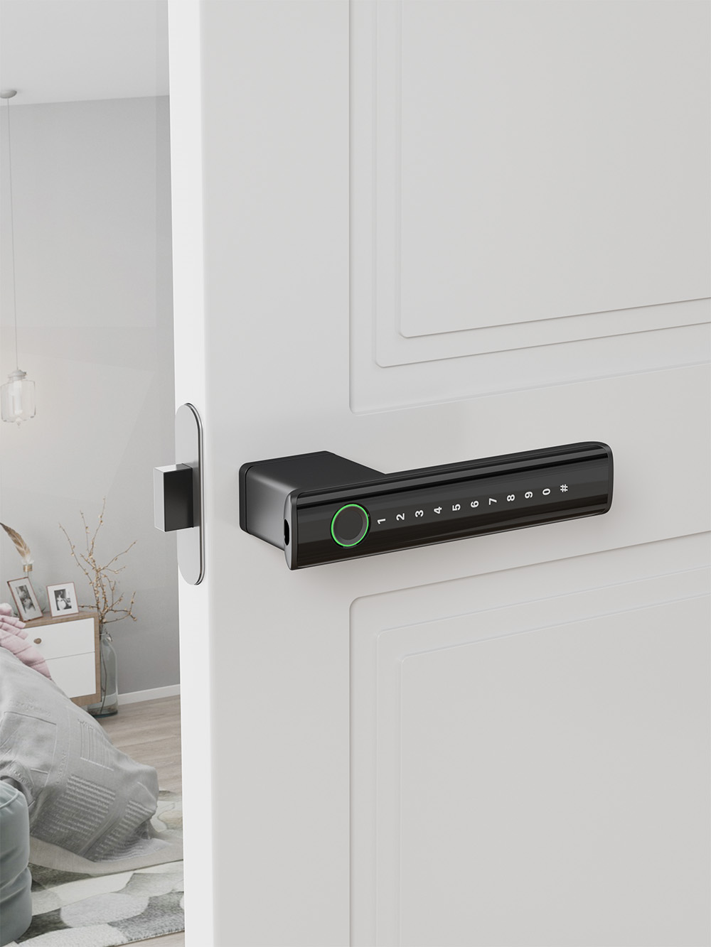 Indoor Magnet Mortise Bluetooth Lock YFBF-2071