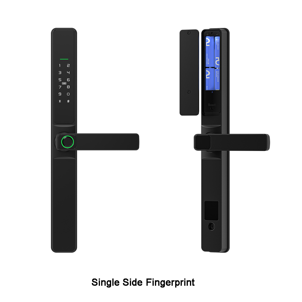 Waterproof Single Or Dual Side Fingerprint Slim Door Lock YFBF-F6