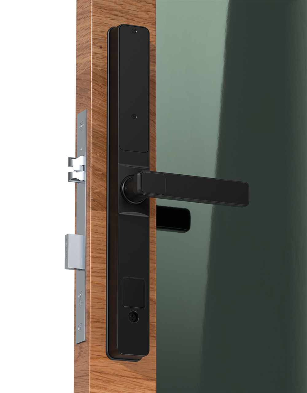 Waterproof Single Or Dual Side Fingerprint Slim Door Lock YFBF-F6