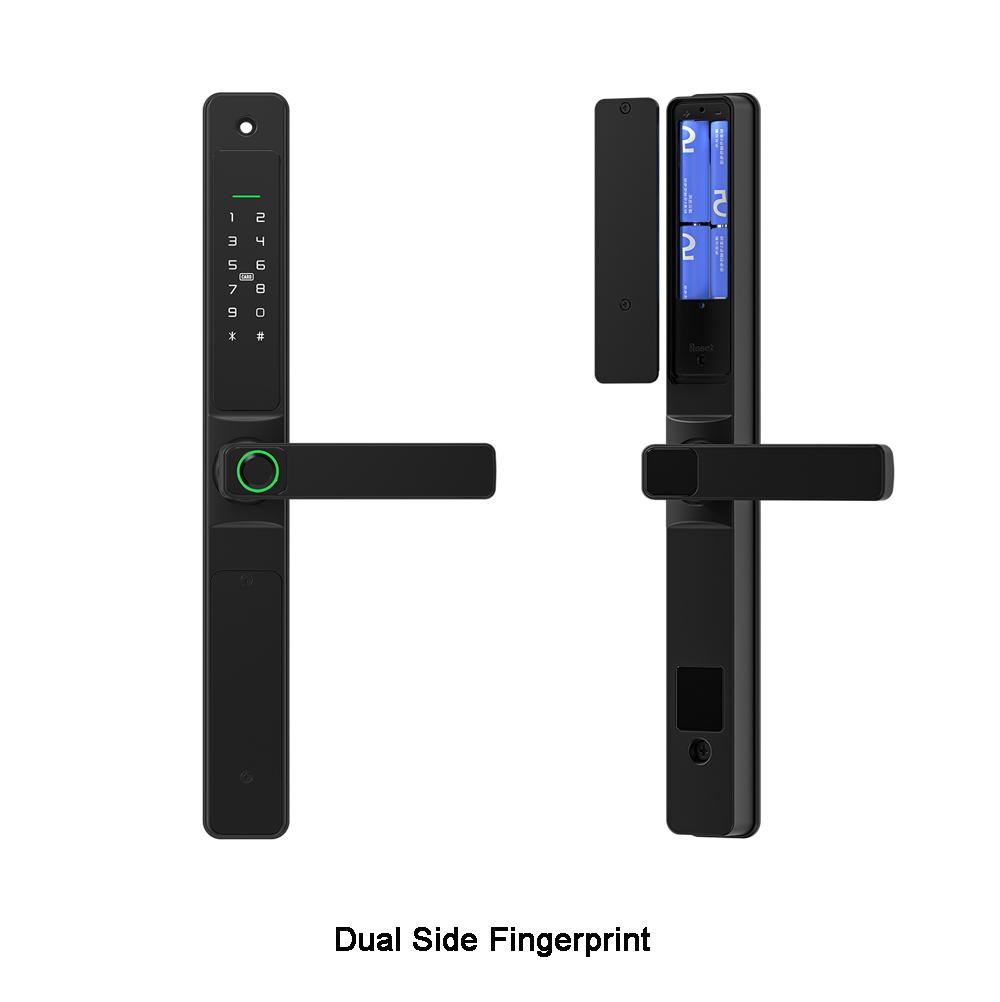 Waterproof Single Or Dual Side Fingerprint Slim Door Lock YFBF-F6