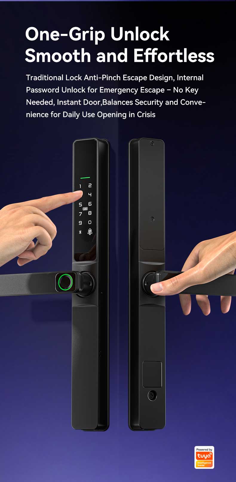 Tuya Wifi Waterproof Lock YFFW-F6 Tuya Wifi Waterproof Lock YFFW-F6