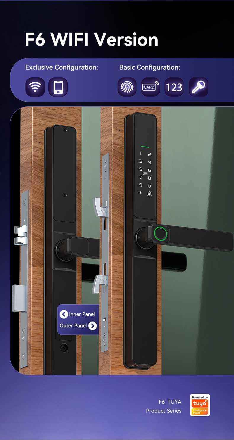 Tuya Wifi Waterproof Lock YFFW-F6 Tuya Wifi Waterproof Lock YFFW-F6