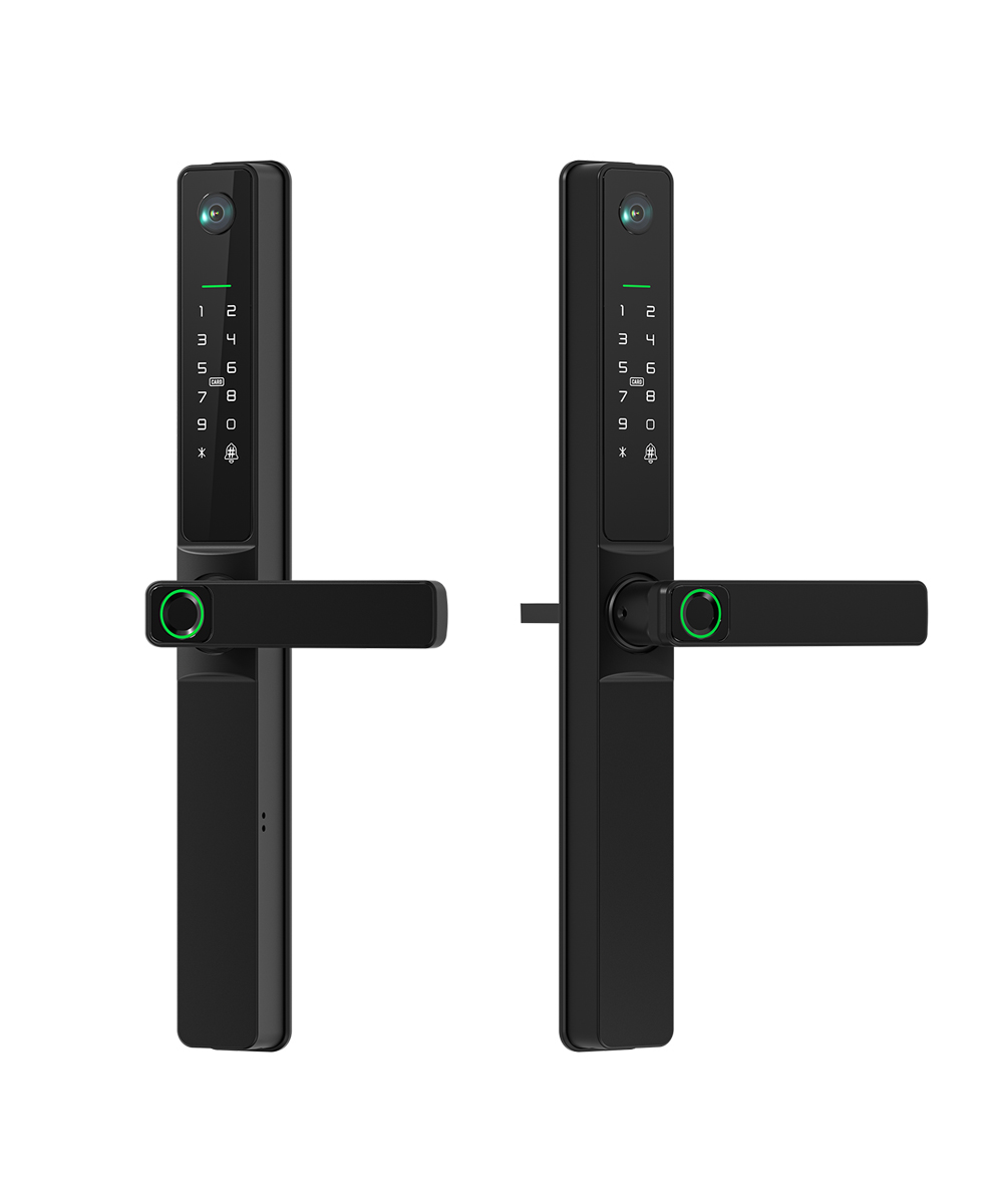 Waterproof Slim Lock With Digital Peephole YFFW-F6pro
