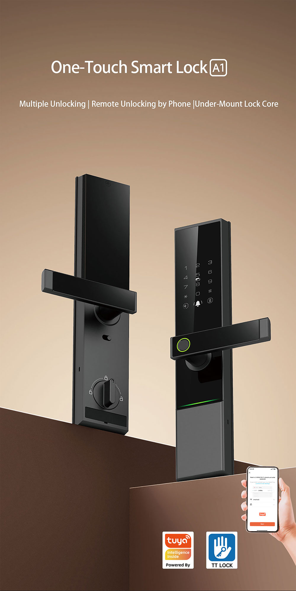 IP65 Waterproof Smart Lock YFBF-A1