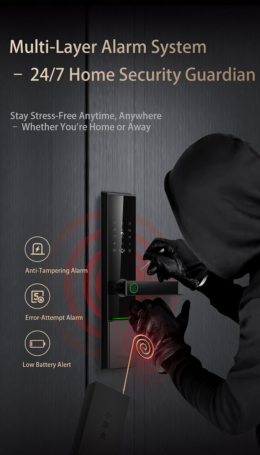 IP65 Waterproof Smart Lock YFBF-A1