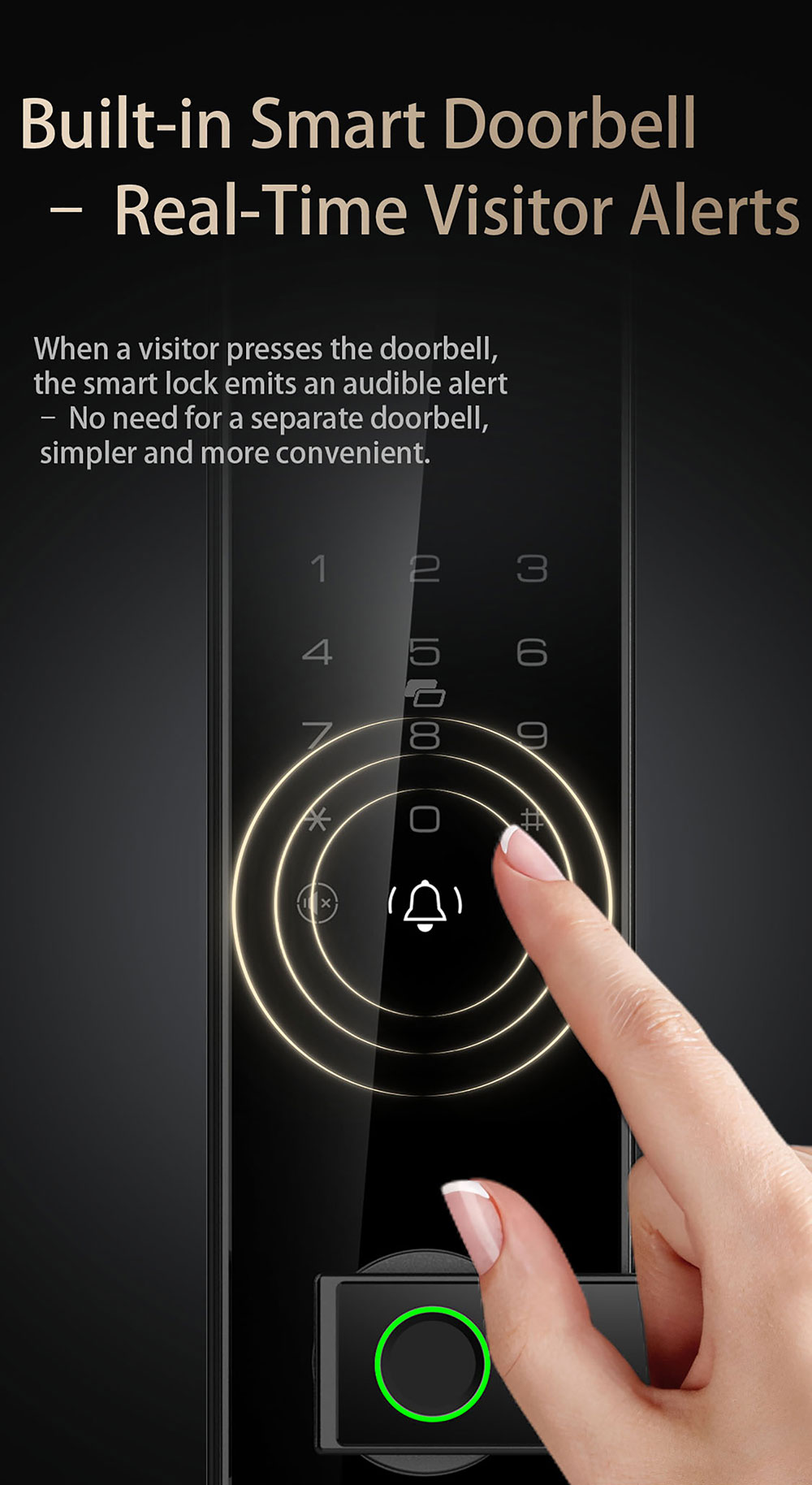 IP65 Waterproof Smart Lock YFBF-A1