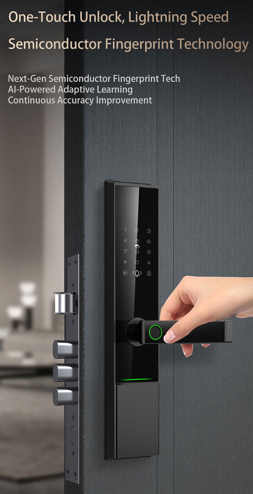 IP65 Waterproof Smart Lock YFBF-A1