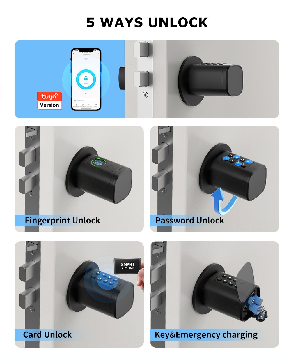 Bluetooth Smart Cylinder Lock YFBF-CV1 Bluetooth Smart Cylinder Lock YFBF-CV1