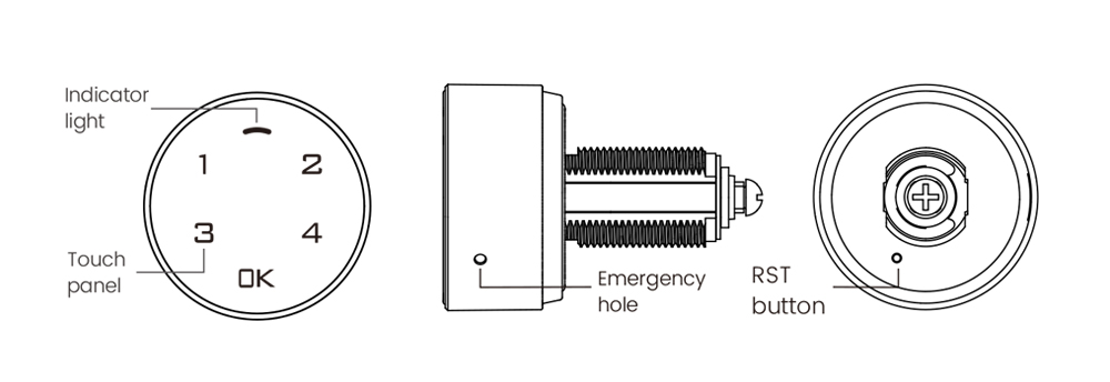 Password Cam Lock P18 Password Cam Lock P18