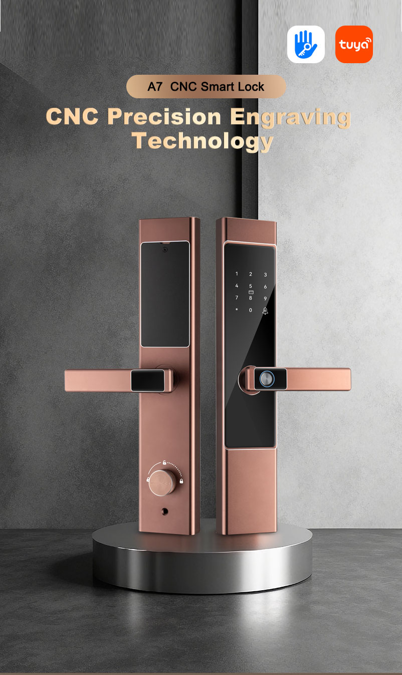 Waterproof Tuya Wifi Smart Lock YFFW-A7