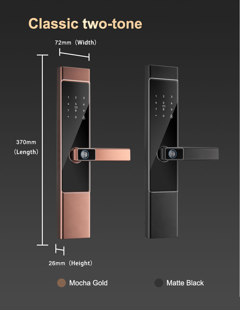 Waterproof Tuya Wifi Smart Lock YFFW-A7