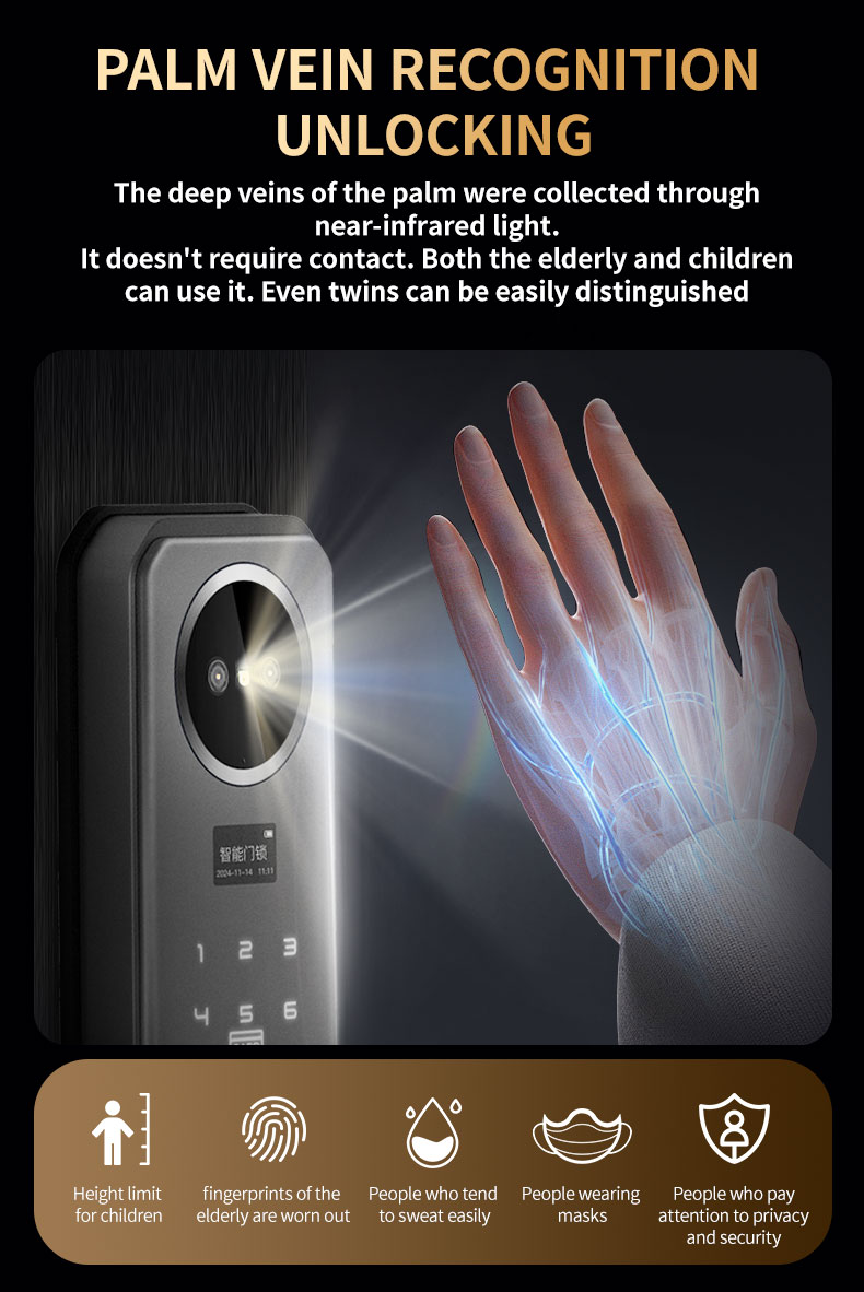 Tuya Smart Home Automatic Lock YFFW-K16