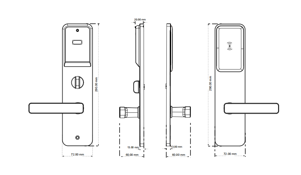 Economic Hotel Card Lock YFH-922 Economic Hotel Card Lock YFH-922