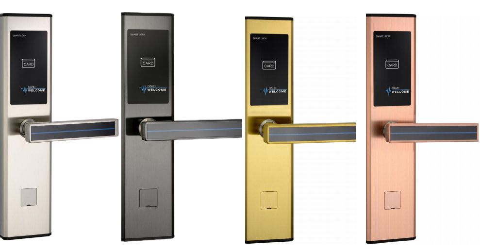 Red Bronze Color Hotel Card Lock YFH-898 Red Bronze Color Hotel Card Lock YFH-898